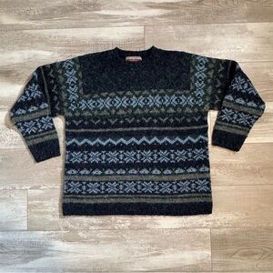 BEST AUTHENTIC Innovative Rugged True Mark WOOL Blend Men’s Sweater Size Medium